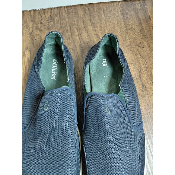 Olukai Blue Nohea Mesh Slip-On All Weather Loafer  Shoes Men Sz 10M main image 4